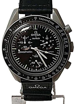 Наручний годинник б/к omega moonswatch mission to moon