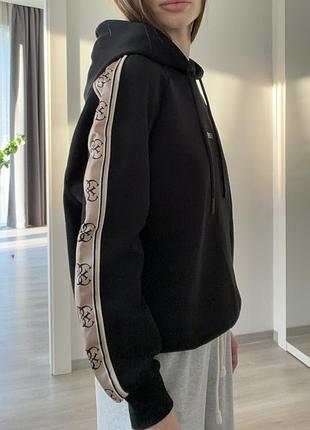 Жіноче худі guess чорне 3