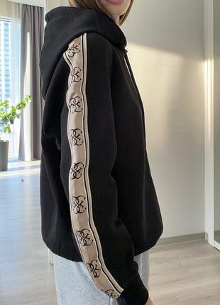 Жіноче худі guess чорне 2