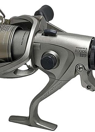 Рыболовная спиннинговая катушка б/у shimano baitrunner aero gte 5000b