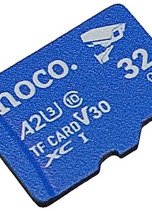 Карта флэш памяти б/у hoco microsd (tf) ultra-high-speed surveillance camera memory card (32gb) class 10
