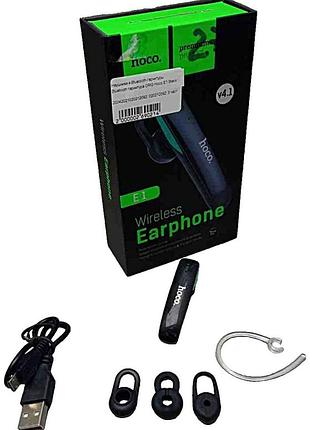 Наушники bluetooth-гарнитура б/у bluetooth гарнитура orig hoco e1 black