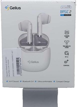Наушники bluetooth-гарнитура б/у gelius basic 2 gp-tws048
