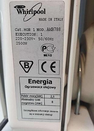 Обогреватель б/у whirlpool amb 788 8