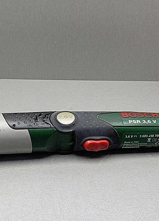 Б/у bosch psr 3,6 v 4