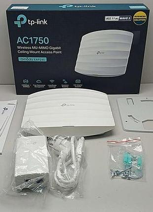 Сетевое оборудование wi-fi и bluetooth б/у tp-link eap245 wifi5 / ac1750 / omada 3