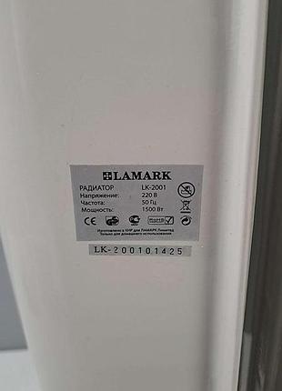Обогреватель б/у lamark lk-2001 8