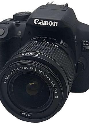 Фотоаппарат б/у canon eos 700d kit