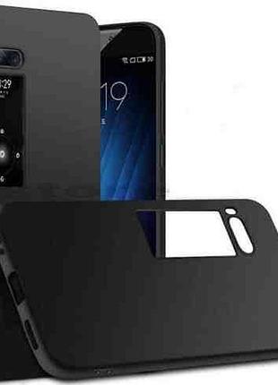 Чехол для мобильного телефона original silicon case meizu pro 7 black