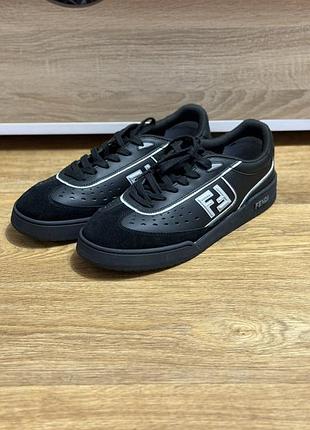 Кросівки чоловічі fendi чорні 43-44 розмір