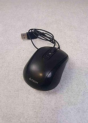 Мышь компьютерная б/у a4tech n-250x black usb 4