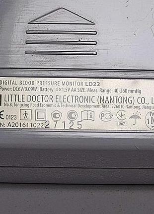 Тонометр б/у little doctor ld22 7