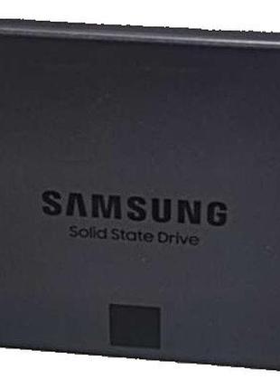 Жесткий диск ssd сетевой накопитель б/у samsung 870 qvo 1 tb (mz-77q1t0bw)