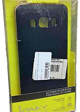Чехол для мобильного телефона б/у samsung j510 ipaky (or) carbon tpu + bumper