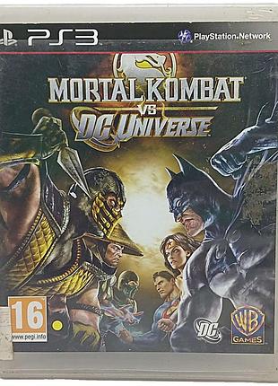 Гра для приставок комп'ютера б/у mortal kombat vs dc universe (ps3)