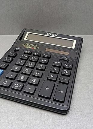 Калькулятор б/у citizen sdc-888t ii 2