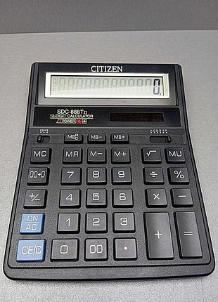 Калькулятор б/у citizen sdc-888t ii 7