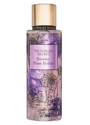 Парфюмированный спрей для тела victorias secret dreamy plum dahlia 250 мл