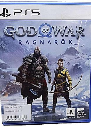 Гра для приставок комп'ютера б/у god of war ragnarok (ps5)