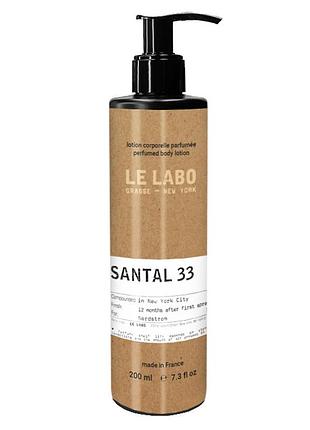 Парфумований лосьйон для тіла le labo santal 33 brand collection 200 мл