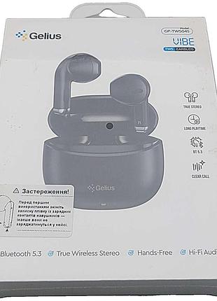 Наушники bluetooth-гарнитура б/у gelius vibe gp-tws045