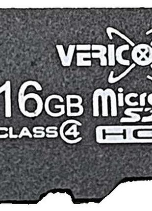 Карта флеш пам'яті б/у verico microsdhc 16gb