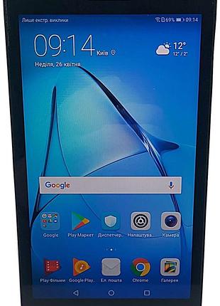 Планшет планшетный компьютер б/у huawei mediapad t3 7.0 1/8gb 3g (bg2-u01)
