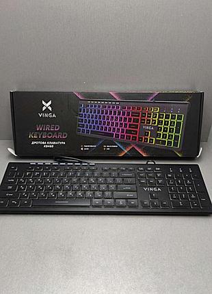 Клавиатура компьютерная б/у vinga kb460 usb 3
