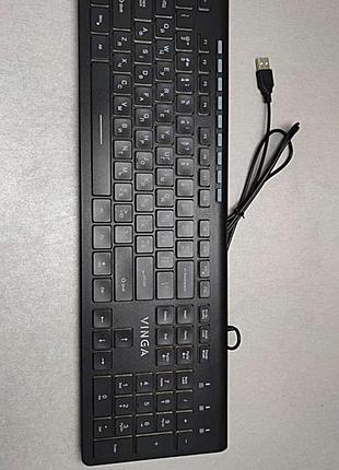 Клавиатура компьютерная б/у vinga kb460 usb 4