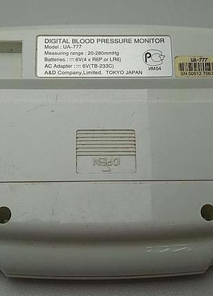 Тонометр б/у a&d ua-777 8