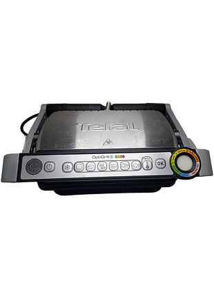 Электрический гриль шашлычница б/у tefal optigrill 8355 s1