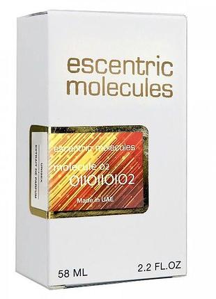 Ecentric molecule molecule 02 perfume newly унісекс 58 мл 4