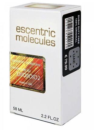 Ecentric molecule molecule 02 perfume newly унісекс 58 мл 6