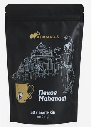 Чай adamaris "pekoe mahanadi" черный 50 пакетиков