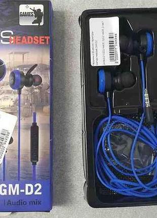 Наушники bluetooth-гарнитура б/у games headset gm-d2