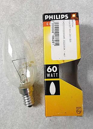 Б/у philips e27 60w 230v b35 5