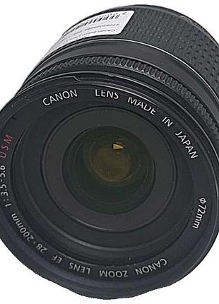 Фотооб'єктив б/у canon zoom lens ef 28-200mm f/3.5-5.6 usm