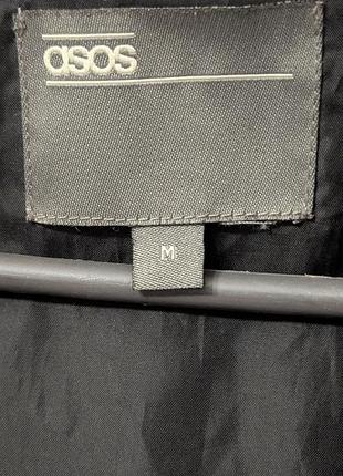 Мужской велюровый бомбер asos, oversize 3