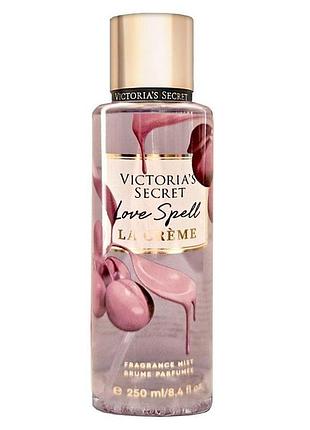 Парфумований спрей для тіла victoria secret love spell la creme 250 мл