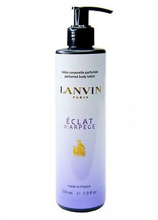 Парфумований лосьйон для тіла lanvin eclat d`earrege brand collection 200 мл