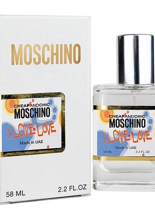 Moshino i love love perfume newly женский 58 мл