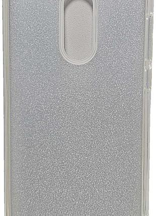 Чохол для мобільного телефона remax glitter silicon case xiaomi redmi 5 plus silver
