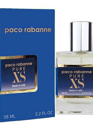 Rabanne pure xs perfume newly мужской 58 мл