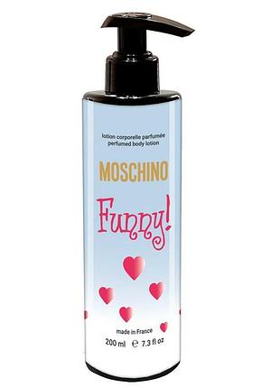 Парфюмированный лосьон для тела moshino funny brand collection 200 мл
