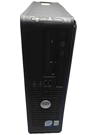 Настільний комп'ютер системний блок б/у dell ( intel core 2 cpu 6300 1.86 ghz, 2 gb ram, 2 tb hdd, intel q965/q963 )