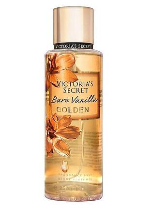 Парфумований спрей для тіла victoria's secret bare vanilla golden 250 мл