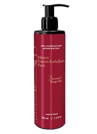 Парфюмированный лосьон для тела maison francis kurkdjian baccarat rouge 540 extrait de parfum brand collection 200 мл