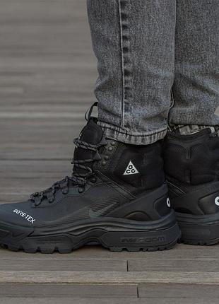 Кросівки nike acg air zoom gaiadome gore-tex black
