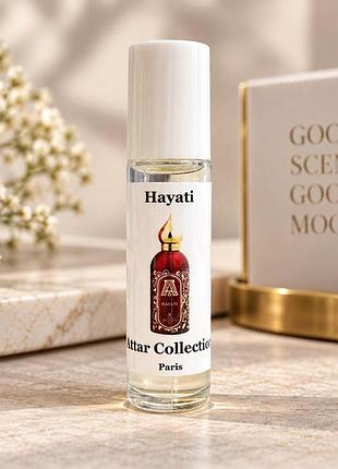 Масляний парфум attar hayat з роликовим аплікатором, 10 мл