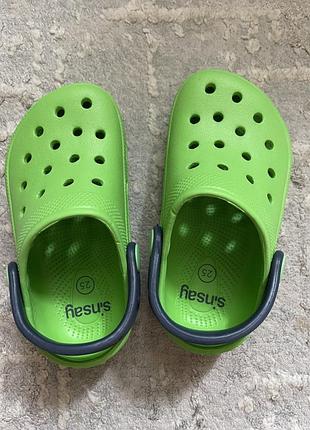 Крокси капці sinsay crocs 25 3